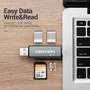 Vention Lector de tarjetas externo USB 2.0 CCJH0 Gris